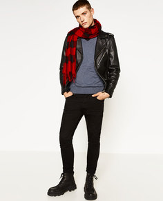 Однотонный свитер Zara