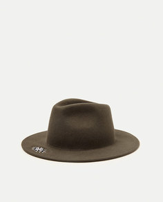 Шляпа с вышивкой в этническом стиле Zara