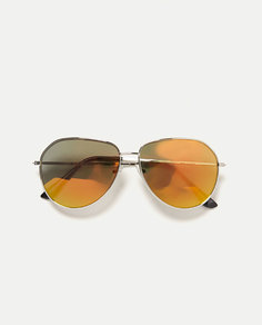 Солнцезащитные очки с зеркальными стеклами Zara