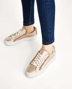 Кроссовки из ткани Zara