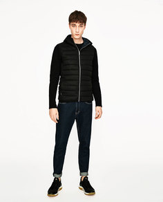 Базовый жилет с капюшоном Zara