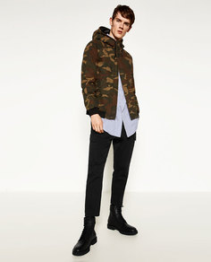 Камуфляжная куртка Zara