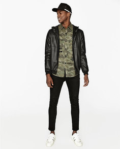 Куртка с перфорацией Zara