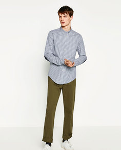 Рубашка в клетку виши Zara