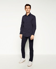 Рубашка в горошек Zara