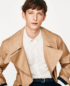 Рубашка с цветочным принтом Zara