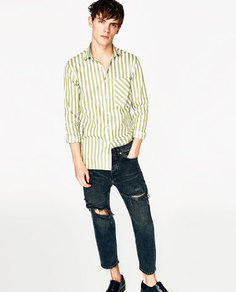 Рубашка в полоску Zara