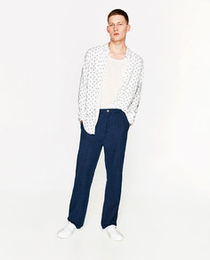 Рубашка с принтом Zara