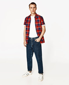 Рубашка в клетку Zara