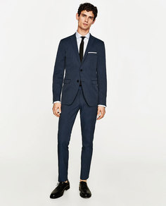 Однотонная рубашка Zara