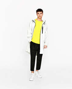 Однотонный свитер с короткими рукавами Zara