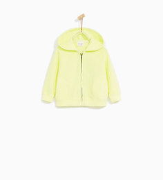 Куртка с эффектом потертости Zara