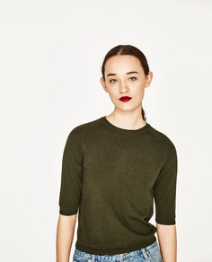 Свитер с круглым вырезом Zara