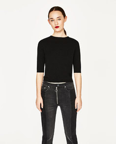 Свитер с круглым вырезом Zara