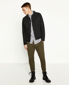 Базовые брюки-джоггеры Zara