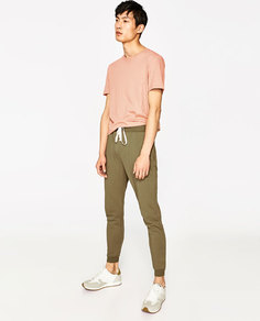 Цветные брюки-джоггеры Zara