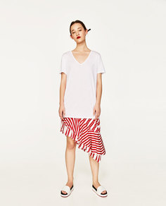 Футболка с короткими рукавами Zara