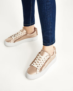 Кроссовки из ткани Zara