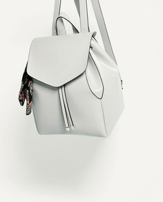 Рюкзак с платком Zara