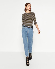 Футболка в полоску Zara