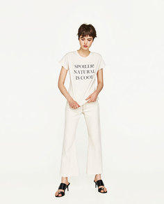 Футболка с принтом Zara