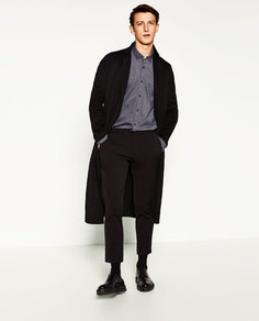 Рубашка из хлопка пима Zara