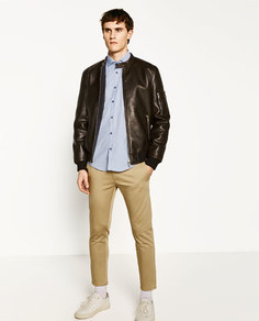 Рубашка с принтом Zara