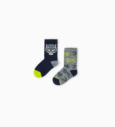 Набор из двух пар носков "тигр" Zara
