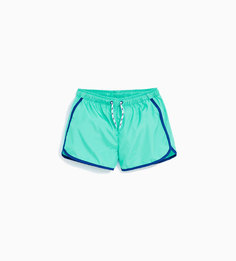 Шорты из быстросохнущей ткани с полосой Zara