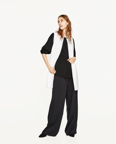 Длинный жилет Zara