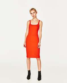 Платье на бретелях Zara