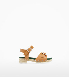 Кожаные сандалии Zara