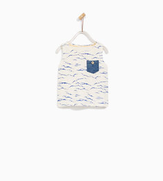 Футболка «горы» Zara