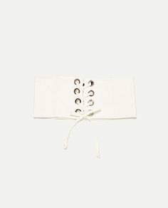 Пояс-корсет с металлическими люверсами Zara