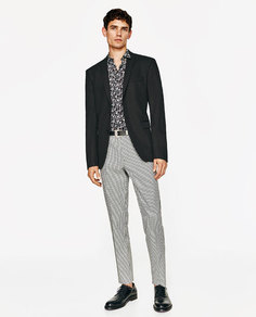 Рубашка с принтом «фламинго» Zara