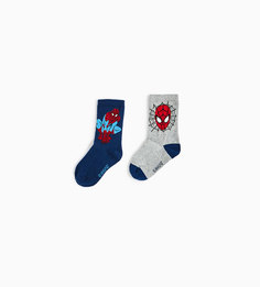 Набор из двух пар носков "человек-паук" Zara