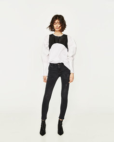 Джинсы embrace со средней посадкой Zara