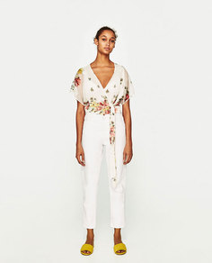 Одноцветные сандалии Zara