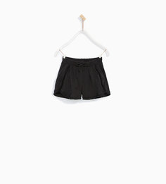 Шорты с бахромой Zara