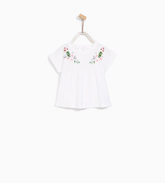 Футболка с принтом Zara