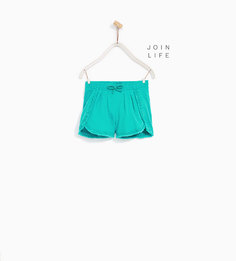 Шорты с бахромой Zara