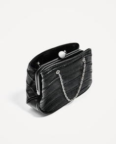 Мини-сумка с цепочкой Zara