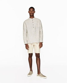 Шорты льняные Zara