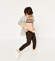 Футболка с полосами Zara