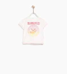 Футболка «ramones» Zara