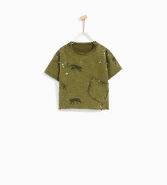 Футболка «тигры» Zara