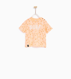 Футболка с принтом Zara