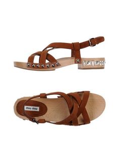 Сандалии MIU MIU