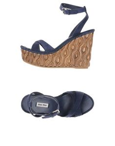 Сандалии MIU MIU