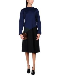 Платье до колена JIL Sander
